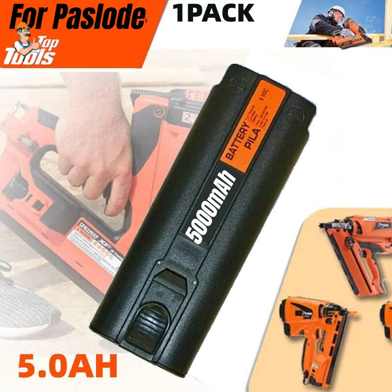 PACK 5.0AH Battery for PASLODE 6V Ni-MH 404717 902000 900400 900420 900600 gallery