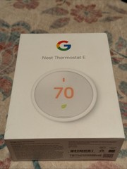 Nest Thermostat E Programmable Smart Thermostat – White (T4000ES)