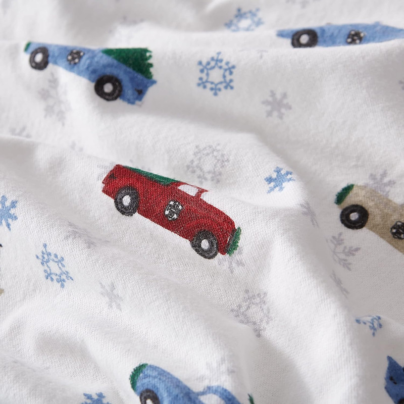 - Queen Sheets, Cotton Flannel Bedding Set, Brushed for Extra Softness, Cozy Hom gallery