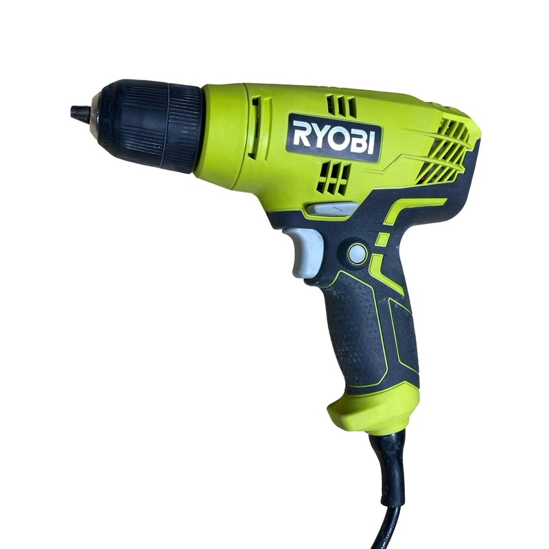 Ryobi D43K 5.5-Amp 3/8 in. Variable Speed Corded Electric Drill WITH CASE gallery