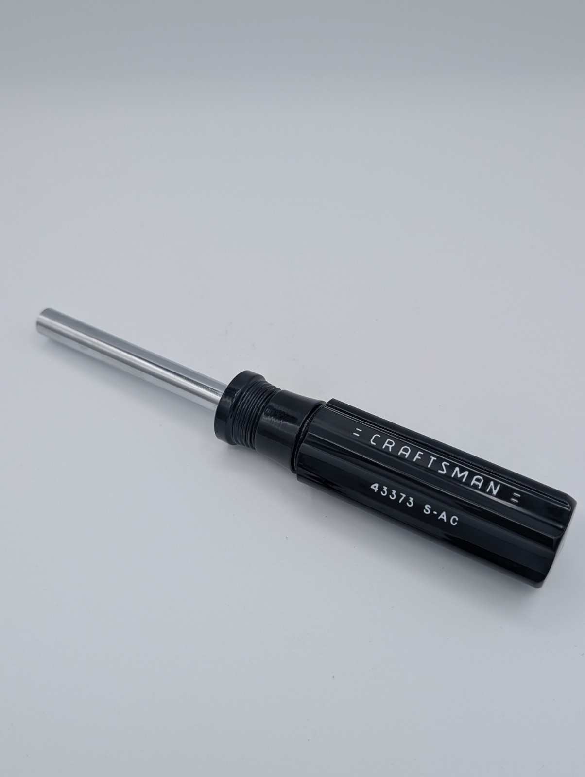 Craftsman 1/4" Magnetic Bit Handle Driver Spinner Screwdriver 43373 S-AC W/ Bits gallery