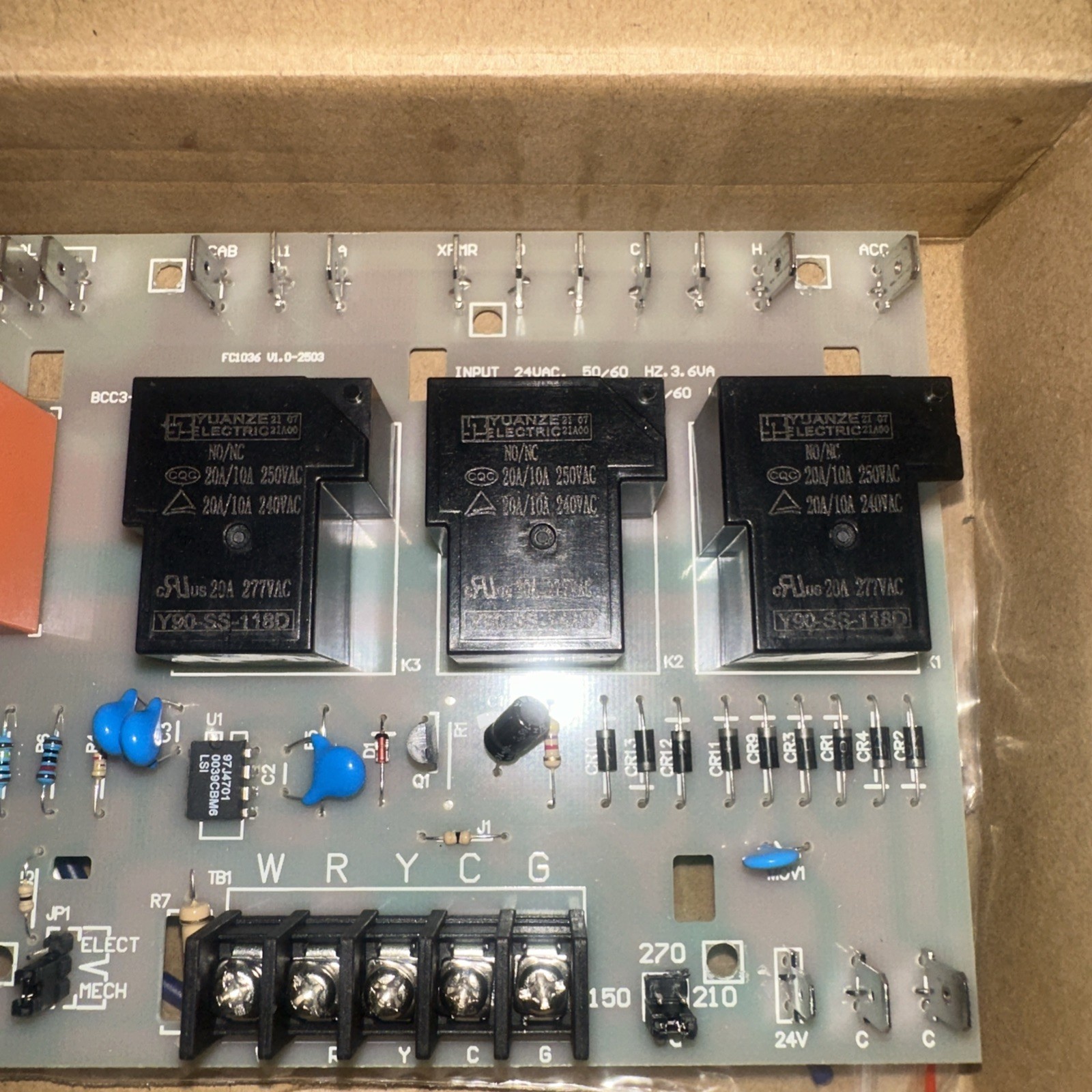 LENNOX BCC3 Blower Control Board Kit 48K98 LB-90089A for G17/G20/G23/G26 Series gallery