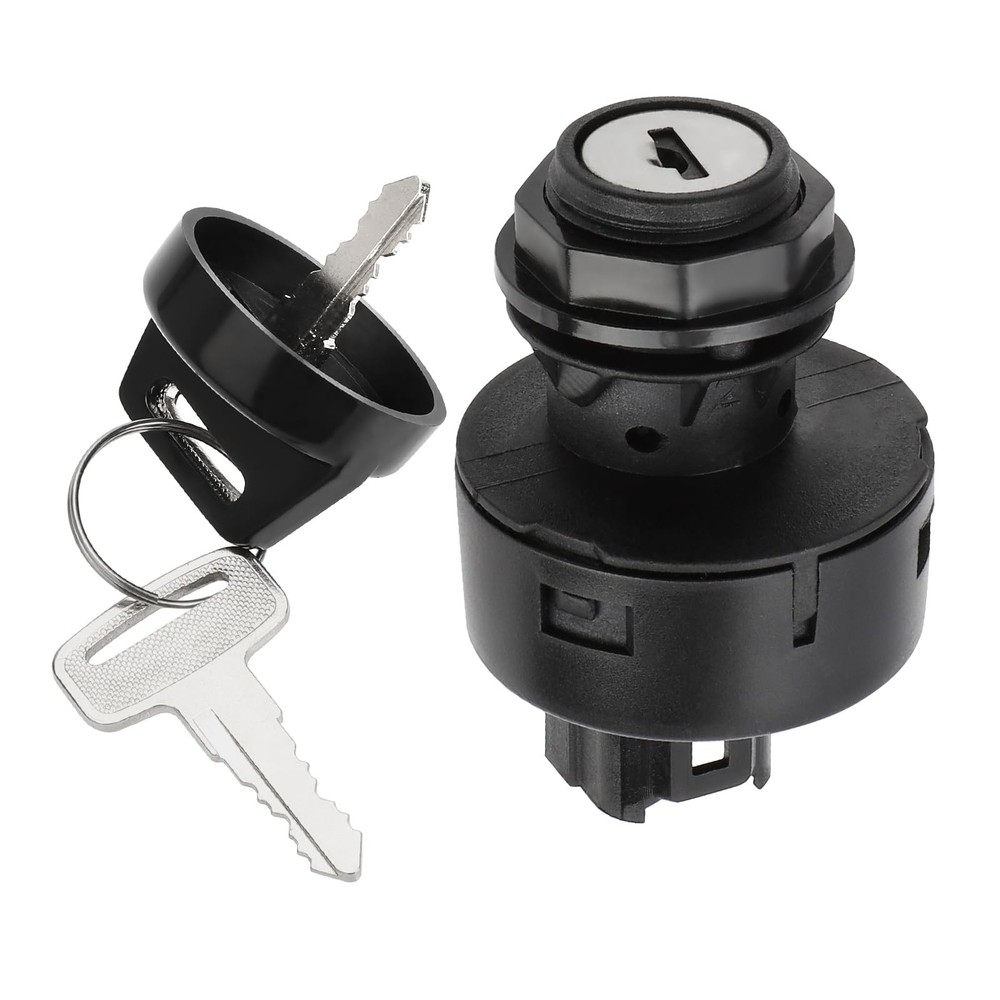 M MATI Ignition Key Switch 3 3 Position 4 Pin Sealed (20x18.7mm), hbd-336