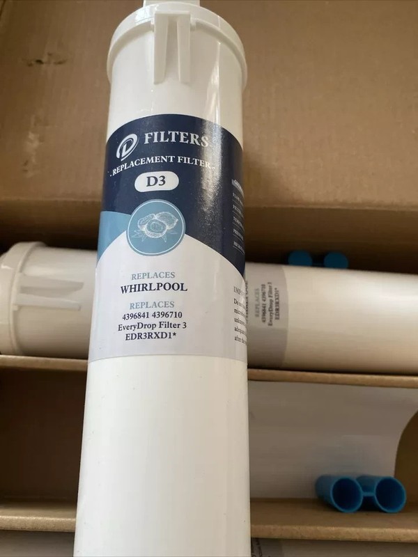 D3 Filters Replace Filters Whirlpool 4396841 / 4396710 EDR3RXD1* QT:3 gallery
