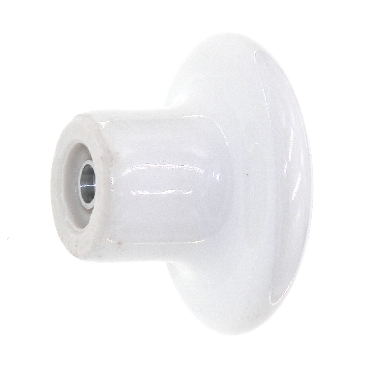 Vintage Amerock Ceramic White with Brown and Blue 1 1/4" Cabinet Knob BP725A-CS2 gallery