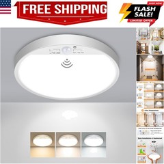 Motion Sensor Light Indoor Hardwired PIR, 3000K/4000K/6500K LED Closet Lights…