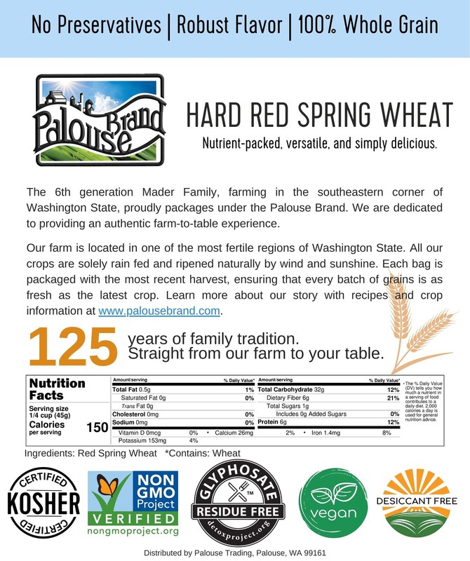 Whole Wheat Bread Flour | 9 LBS gallery