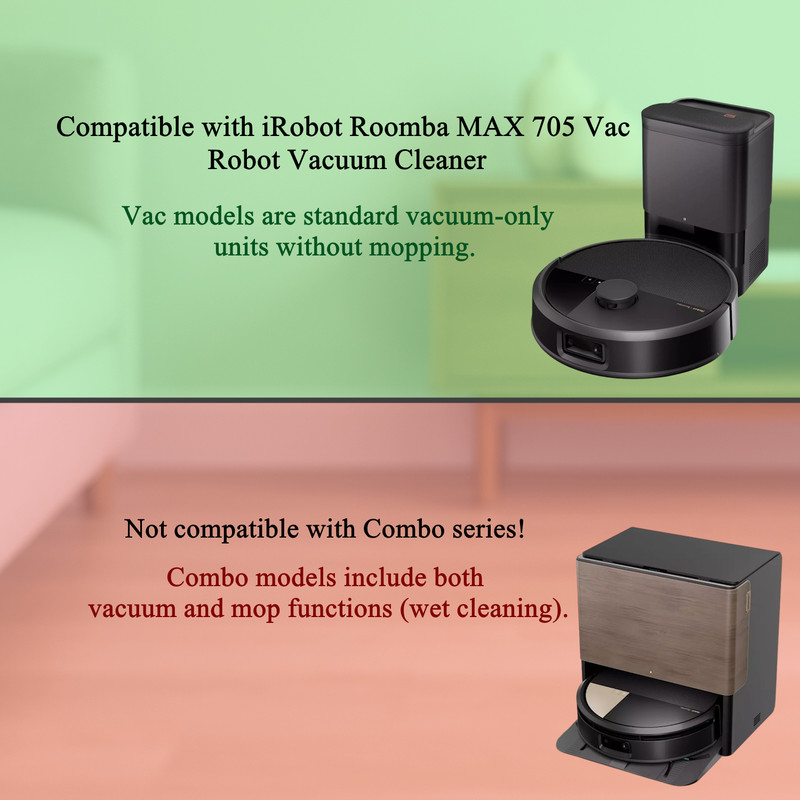Genuine Cleaning Head Module for iRobot Roomba Max 705 Vac RVH-Y1 Robot Vacuum gallery