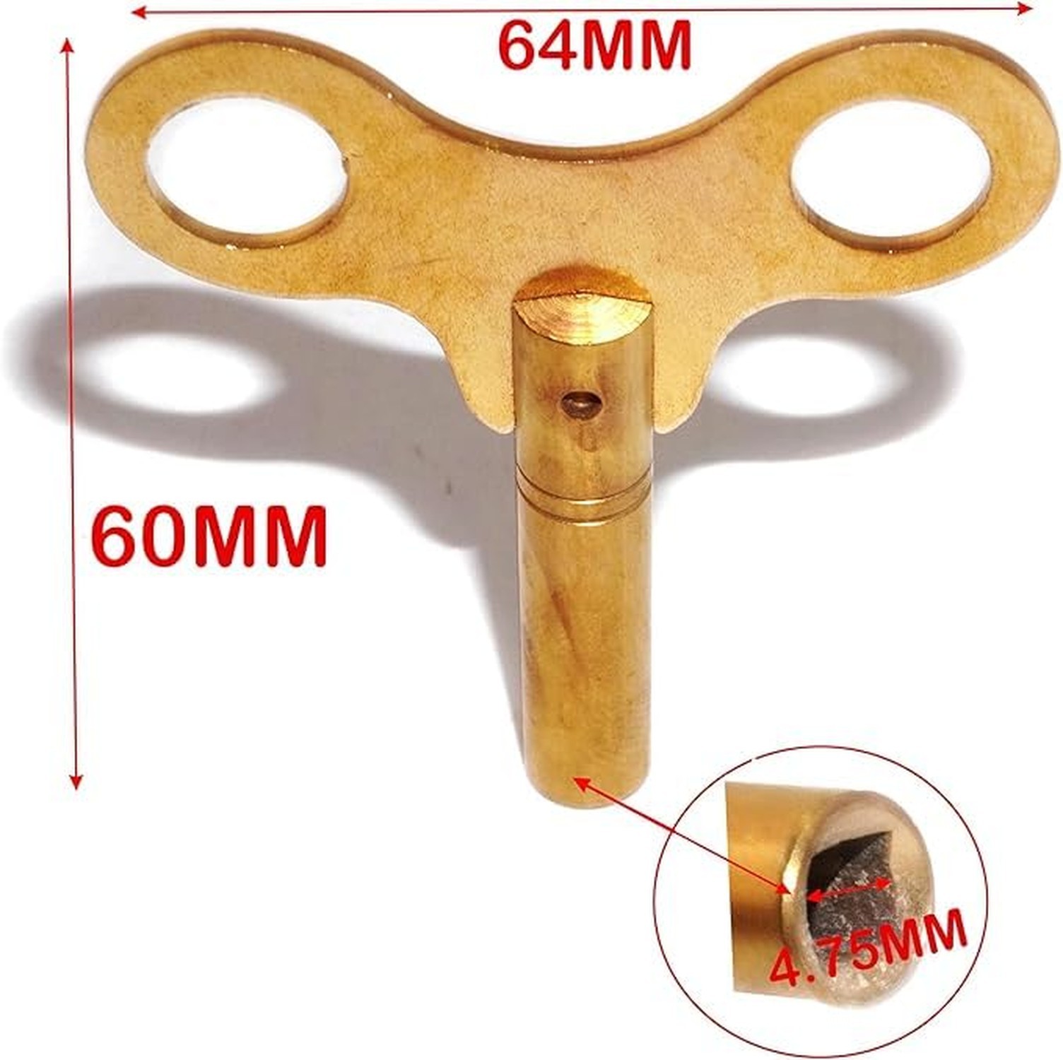 Key for Clock Winding Mechanical Clock Crank Winder Key Tool Brass Made (Key ... gallery