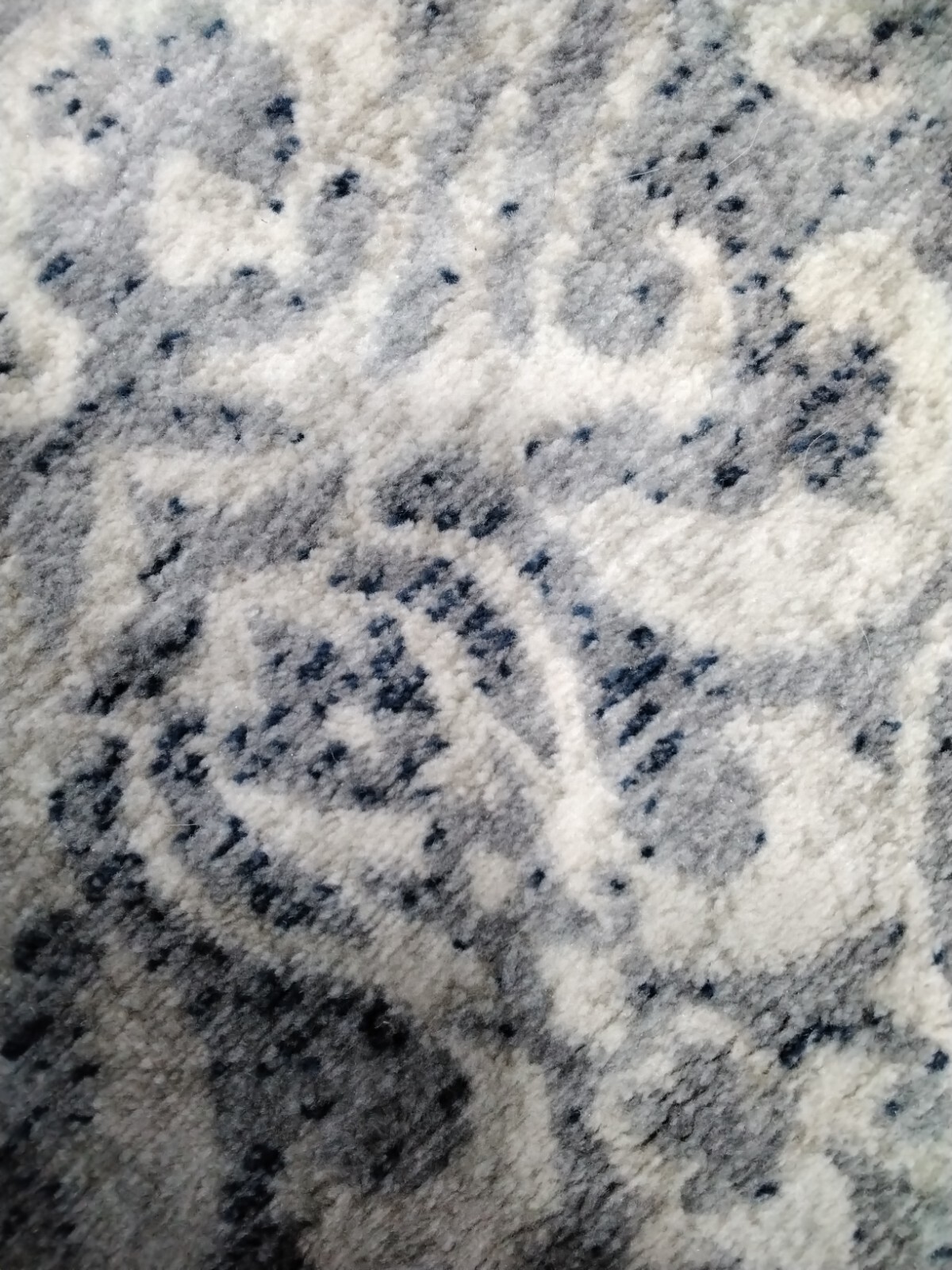 GREY / BLUE 8' X 8' Round Back Stain Rug, Reduced price 1172757076 BNT810G-8R gallery