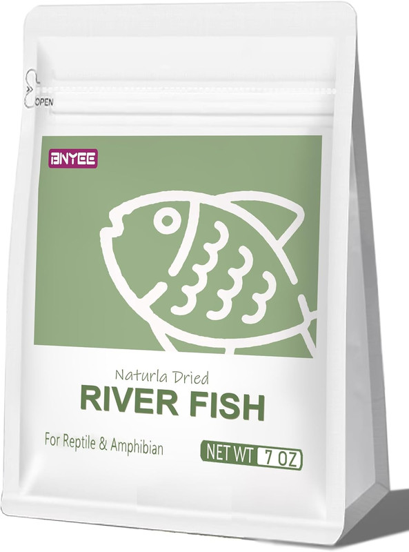 Dried River Fish 7 oz Natural Turtle Reptile Terrapin Tropical Food Treat - US gallery
