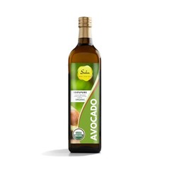 USDA Certified Organic Cold Pressed Unrefined Raw Avocado Oil 16 fl.oz