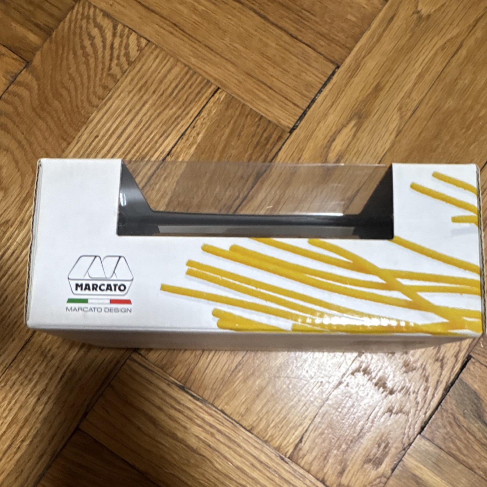 Marcato Atlas 150 Manual Metal Silver Capellini Pasta Maker Attachment gallery