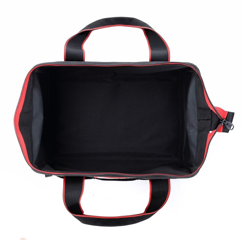 Hyper Tough 12-inch Polyester Tool Bag, with Full-Length Zipper Pack of 2 gallery