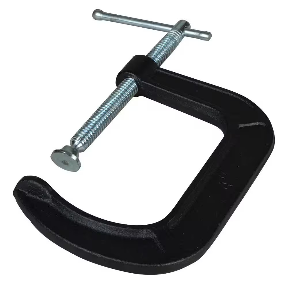CM Series 4 In. Capacity Drop Forged C-Clamp with 3-1/4 In. Throat Depth gallery