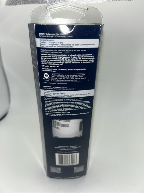 Whirlpool EDR4RXD1 EveryDrop Ice and Refrigerator Water Filter 6 Months gallery