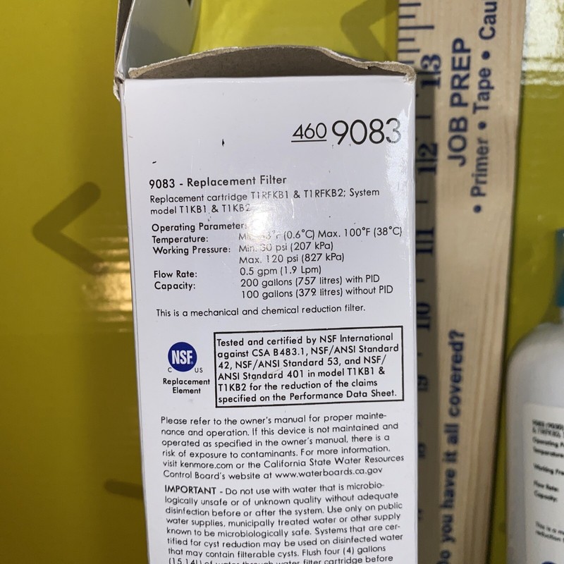 Kenmore Refrigerator Replacement Filter 4609083 NEW! Sealed gallery