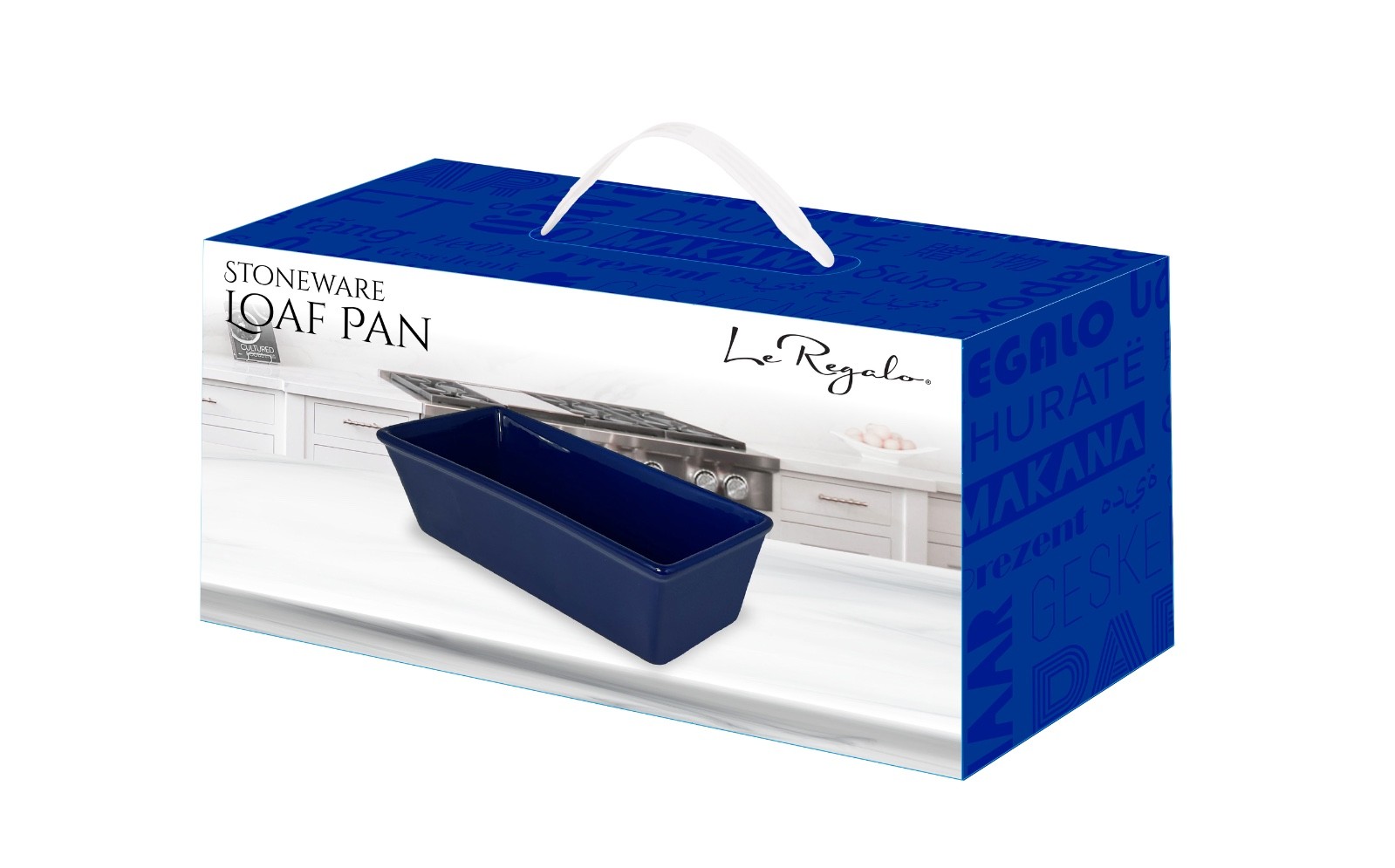 Le Regalo Stoneware Loaf Pan gallery