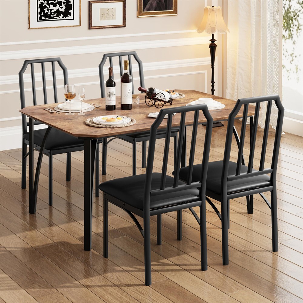 Dining Room Table Set for 4 Kitchen Table and Chairs for Kitchen Dining Room NEW