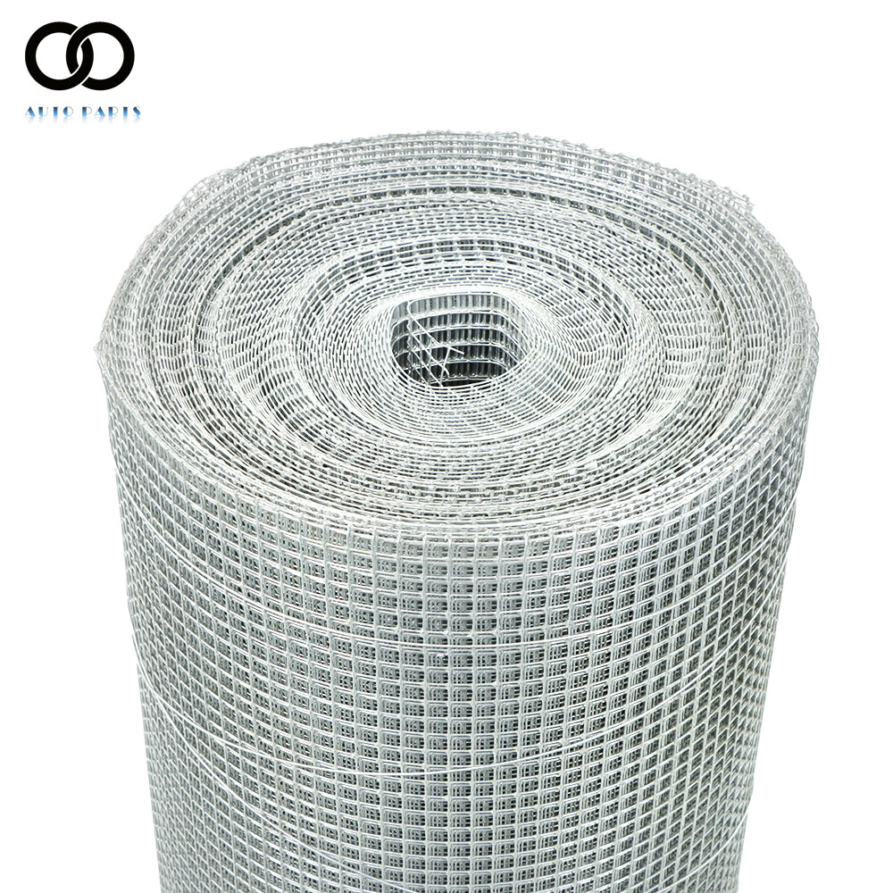 Hardware Cloth 1/4in Galvanized Welded Mesh Wire Metal Chicken Fence 48in x100ft gallery