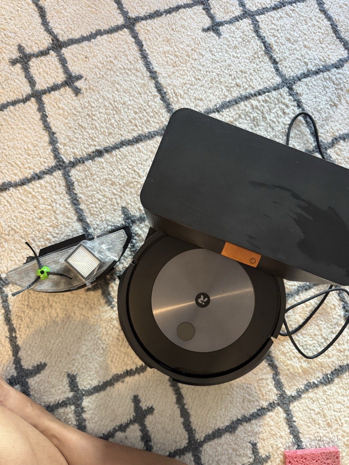 iRobot Roomba Combo J5+ Self-Emptying Robot Vacuum and Mop with Smart Mapping gallery