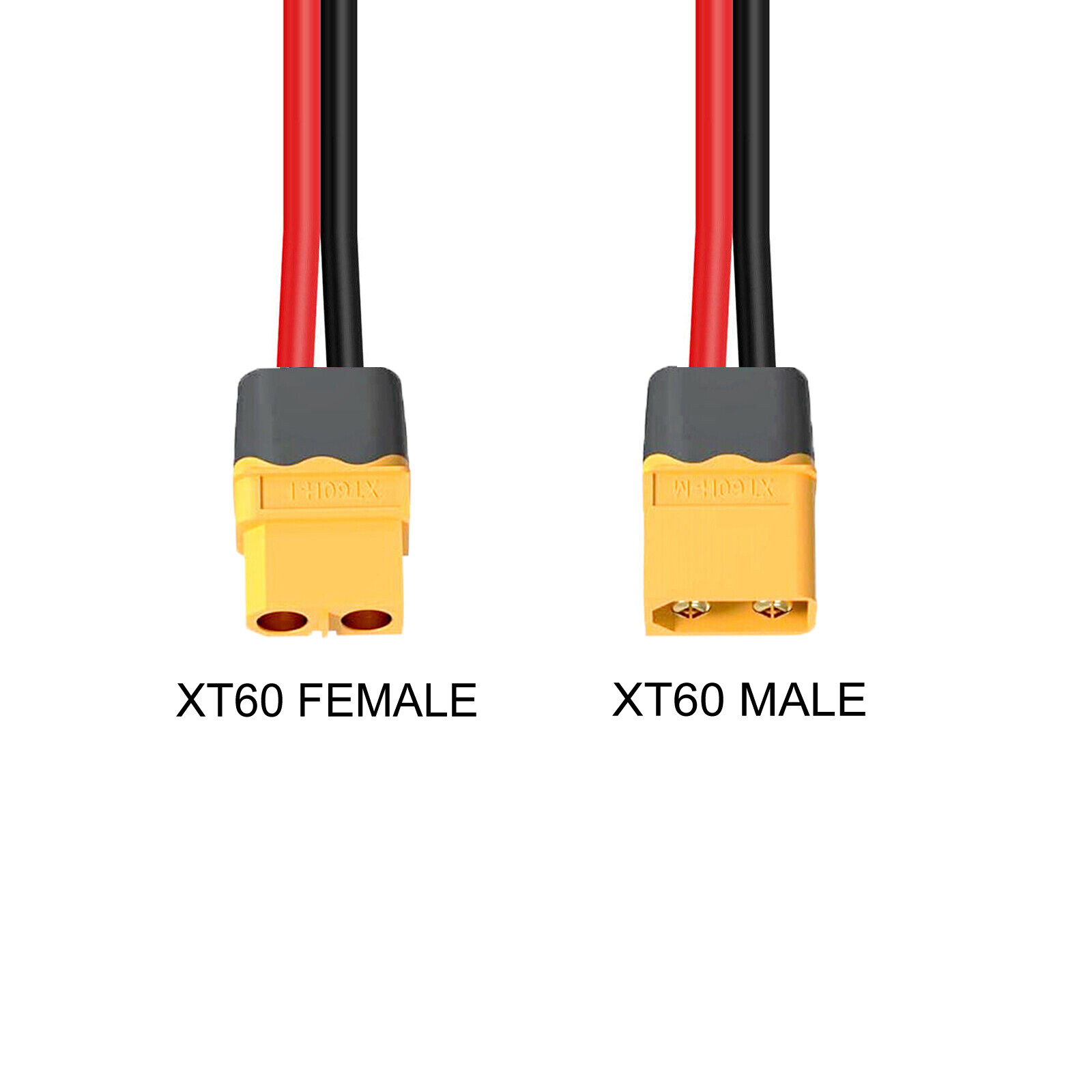 10 AWG XT60 Solar Panel Extension Cable for RC Battery(XT60 Male to XT60 Female) gallery