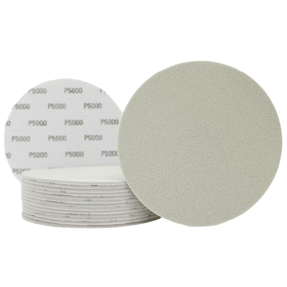 6-inch Hook & Loop Abrasive Foam Polish Discs - GRIT 5000 - Pack of 15 Discs gallery