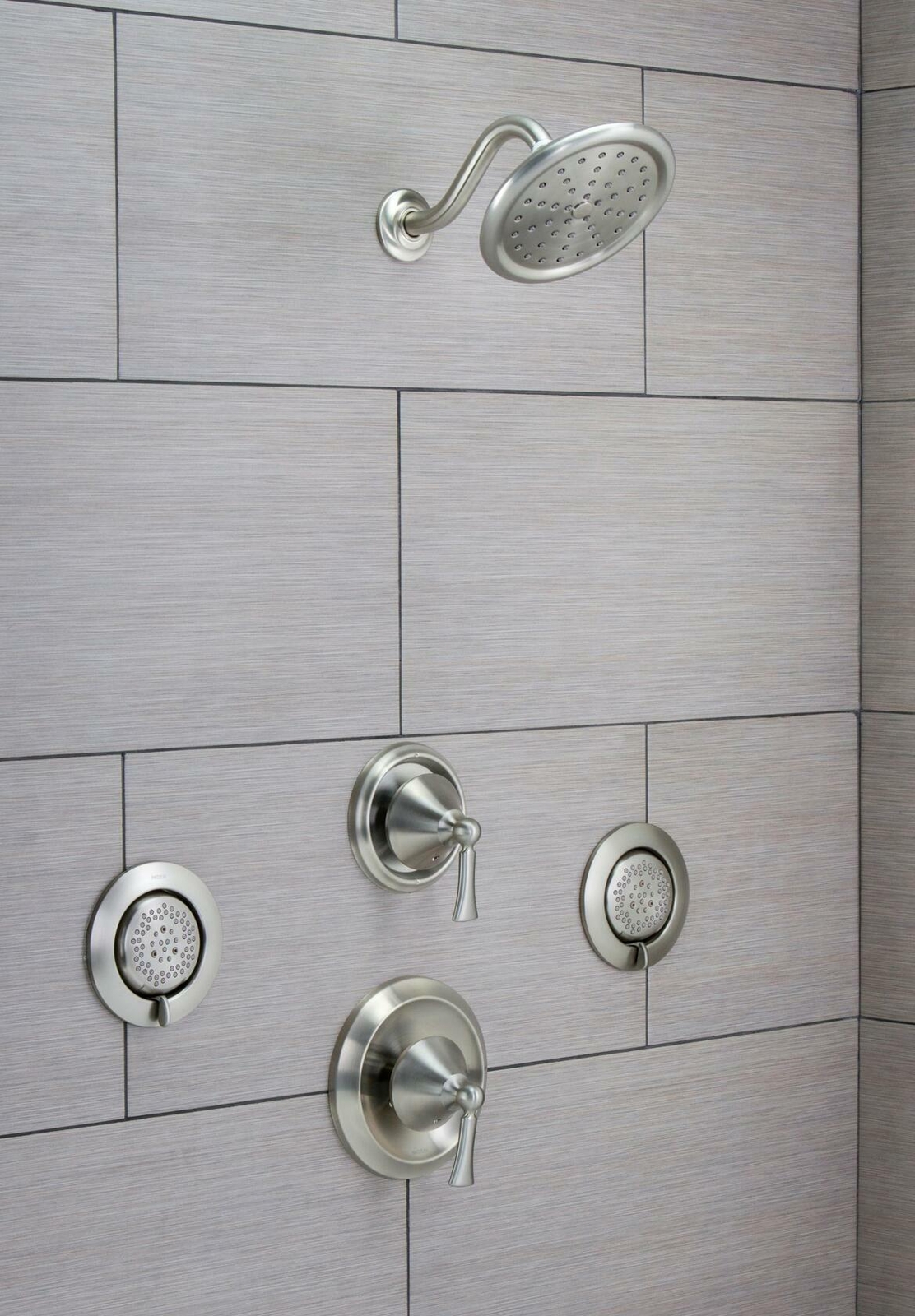 MOEN Mosaic TS1420ORB Square Two-Function Body Spray in Oil Rubbed Bronze (Valve gallery