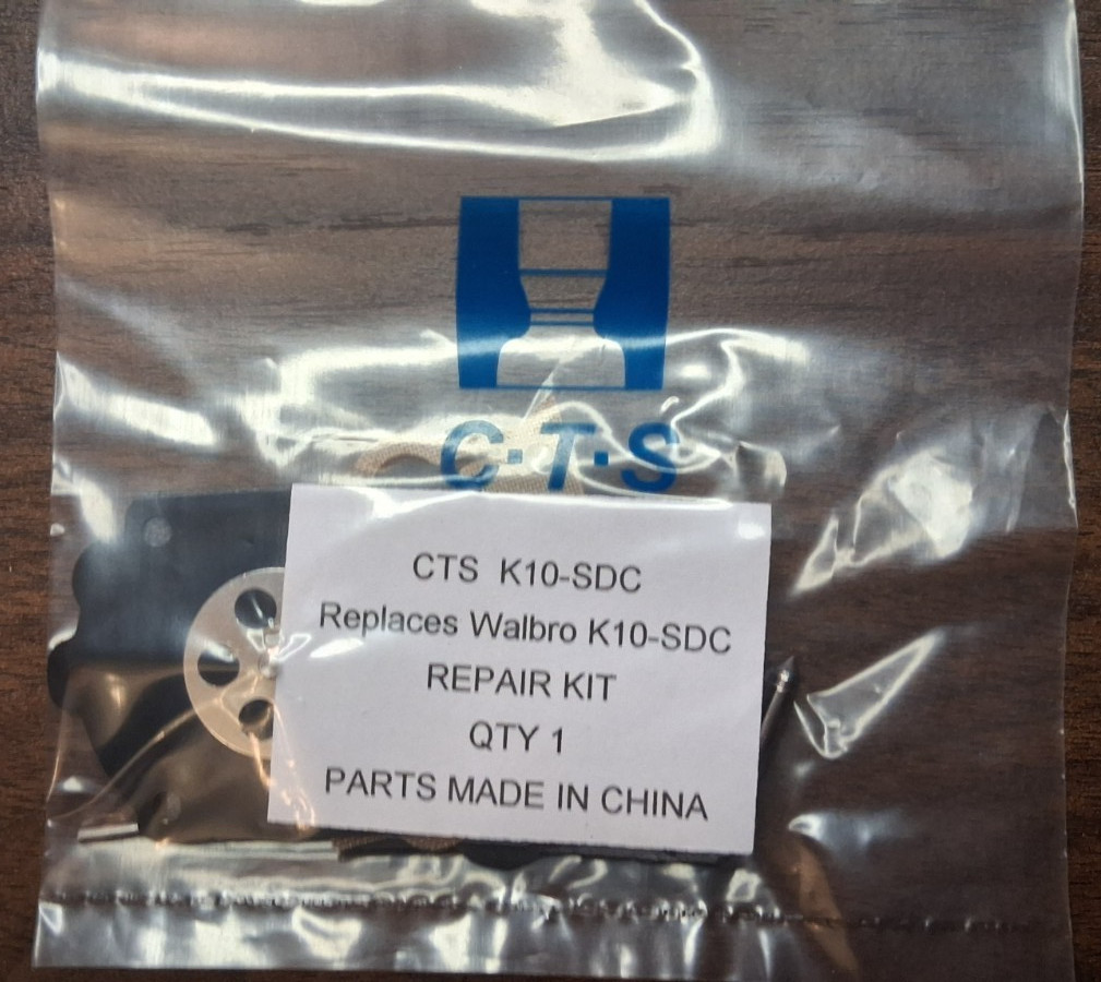 CTS K10-SDC WALBRO REPLACEMENT CARBURETOR REPAIR KIT FOR CHAINSAWS & MORE --A1 gallery