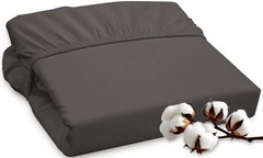 300 Thread Count 100% Long Staple Combed Cotton Fitted Sheet Queen – Super So…