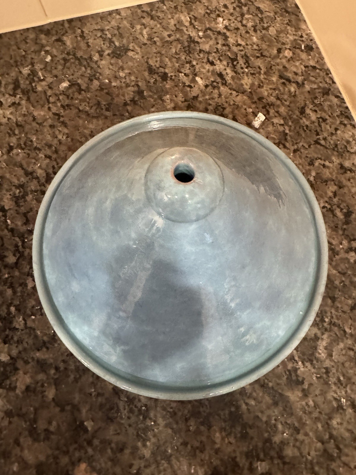 Blue Terracotta Ceramic Tagine With Lid Base Pan Gas Electric Compatible Italy gallery
