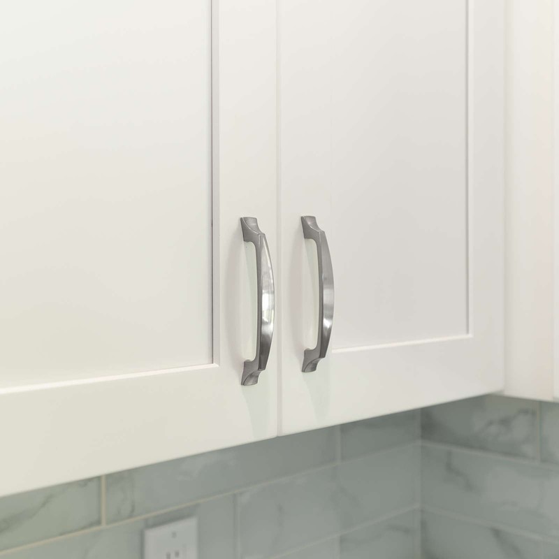 Traditional Kitchen Cabinet Pulls Handles Brushed Nickel Classic Drawer Hardware gallery