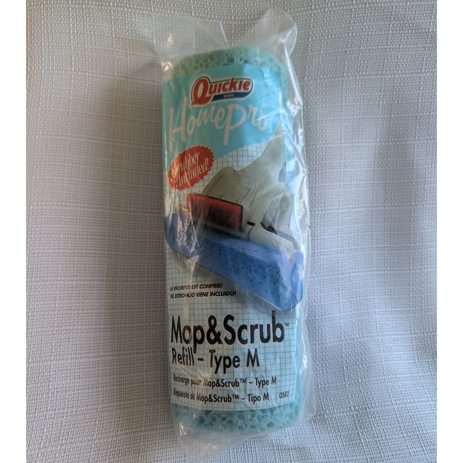 NEW Quickie HomePro Mop & Scrub Refill Type M 2000 Stock #0582 gallery