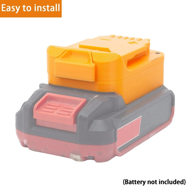 1X Adapter For Bauer 20V Lithium-ion Battery Converter to for Dewalt 20V Tools gallery