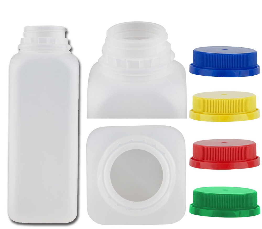 40 - 16 oz Plastic Nutcracker Bottles With Tamper Proof Caps