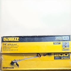 DeWalt 14” (355.6mm) Folding String Trimmer (tool only)