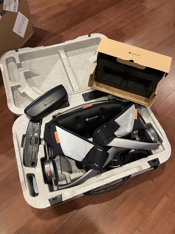 Hypershell exoskeleton Pro X - Comes With 3 Batteries, Never Used