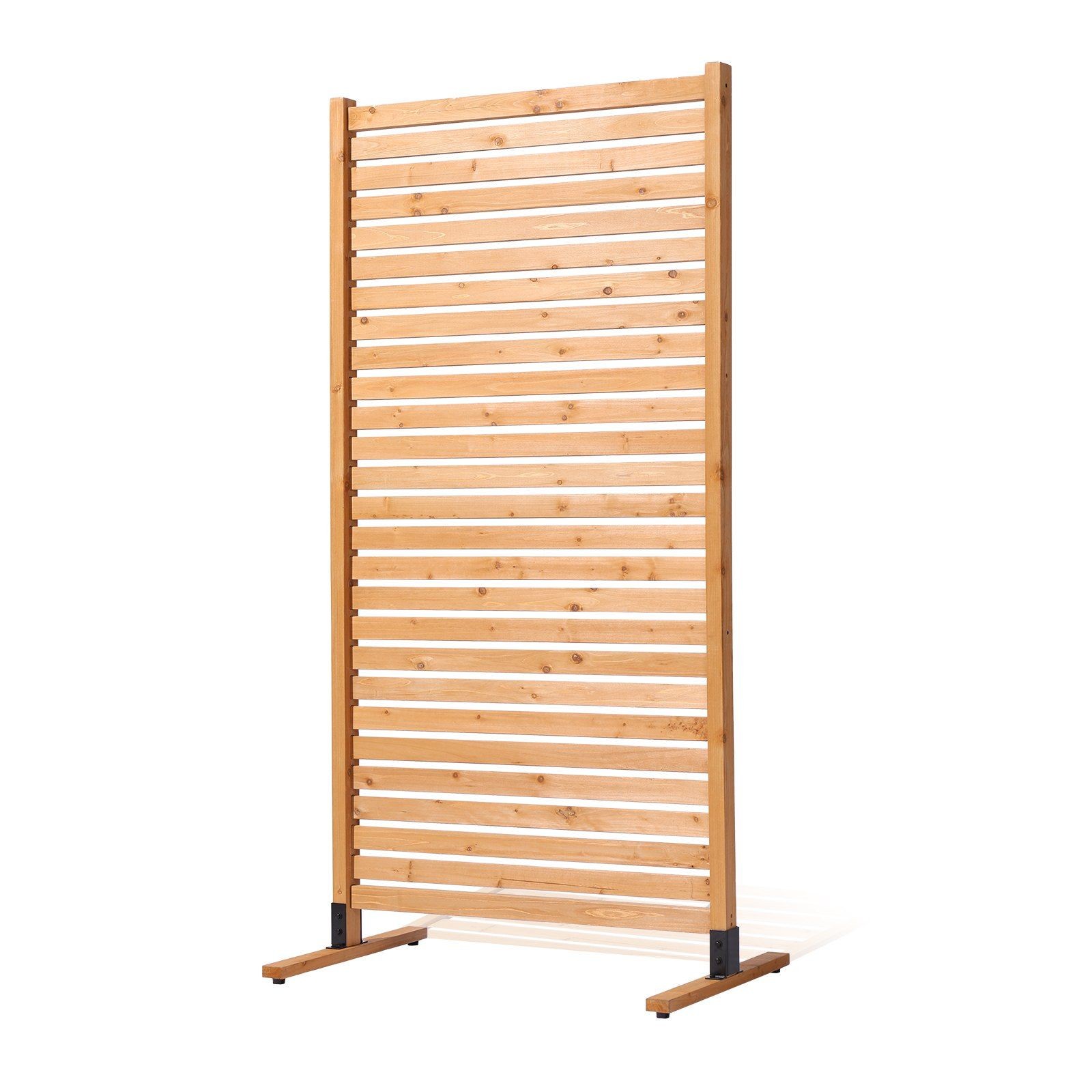 36in x 76in Wooden Privacy Panel Freestanding for Balcony or Lawn gallery