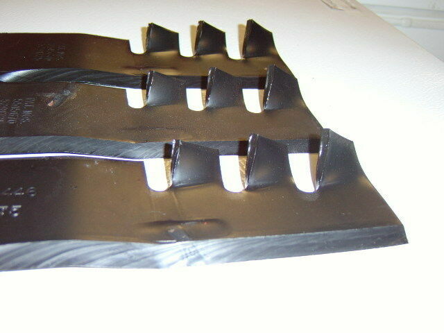 3 Mulching Blades for Craftsman, Husqvarna 173920, 180054 532180054 532173920 gallery
