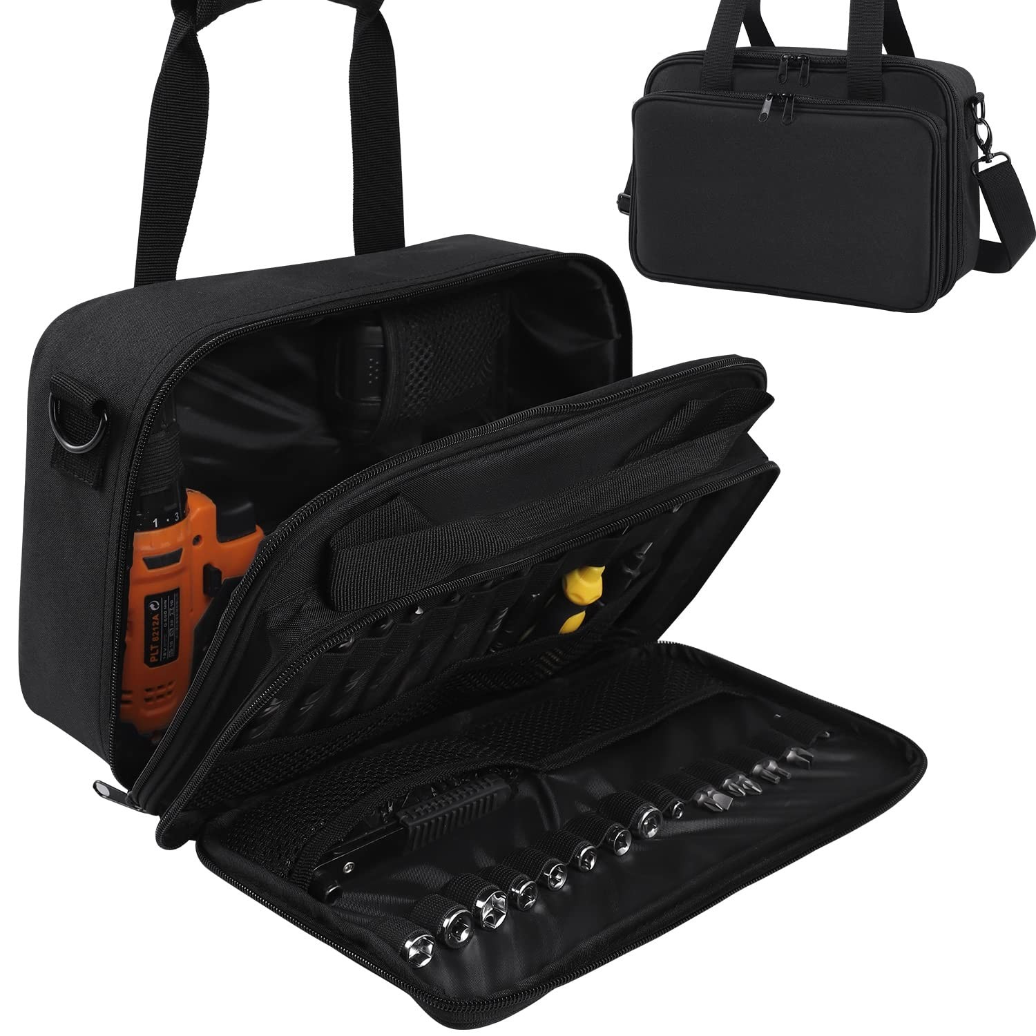 Hard Case with BLACK+DECKER LDX120C / LD120VA MAX Cordless Drill Driver, Trav... gallery