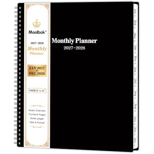 2027-2028 Monthly Planner/Calendar - January 2027 - December 2028, Monthly gallery