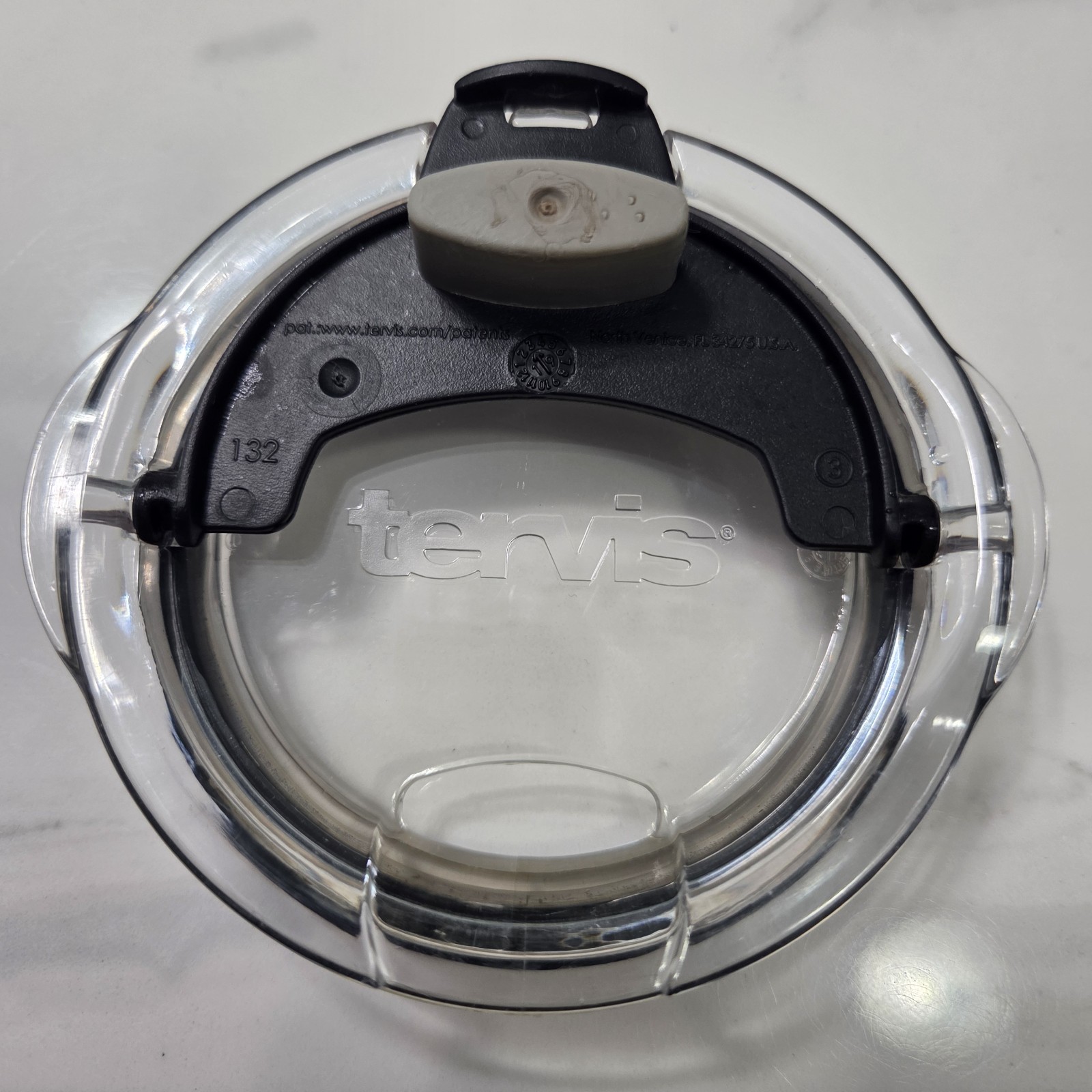 REPLACEMENT TERVIS BLACK CLEAR SNAP SIP LID PRESS SEAL FOR 20 Oz CUP TUMBLER gallery