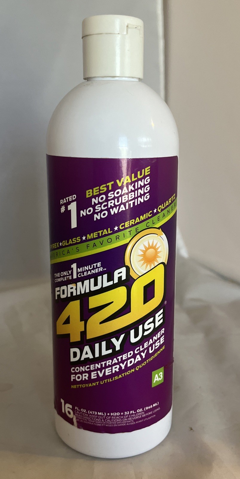 16 oz Formula 420 Concentrated Daily Use Cleaner - Makes 32oz gallery