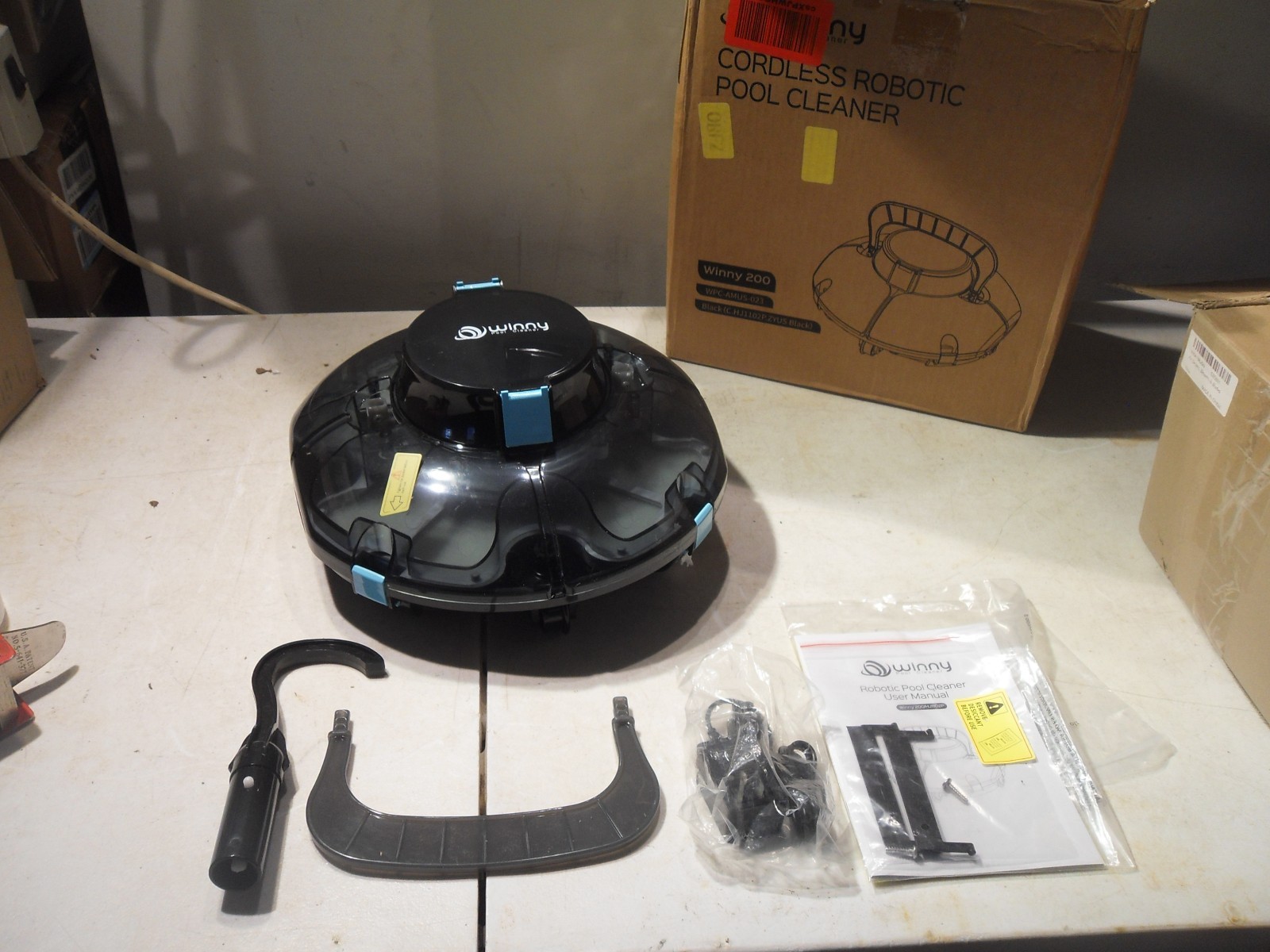 Winny 200 Cordless Robotic Pool Cleaner Lasts 90 Min to 660 Sq.ft 2026 Upgrade gallery