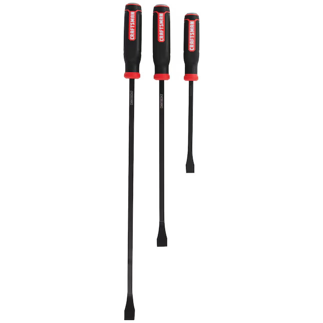 CRAFTSMAN Utility Pry Bar Set, 3 Piece, Includes 12”, 18” & 24” (CMMT98347) gallery