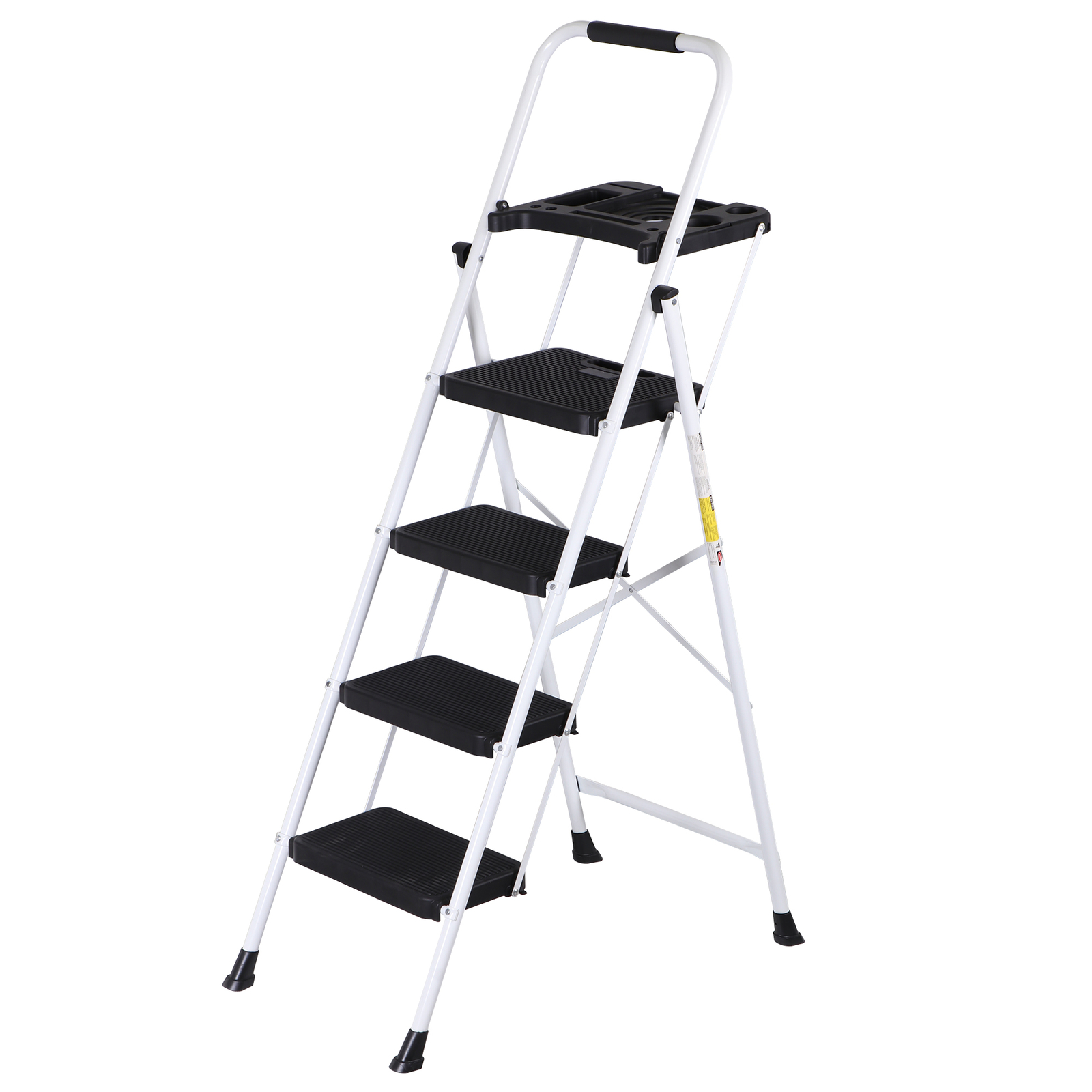 Folding Step Ladders for Home Kitchen/Closet Ladder 4 Step for Adults Non-Slip gallery