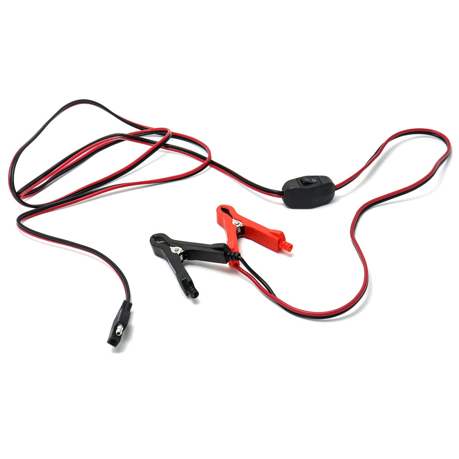 8Ft Wire Harness with Clamps, 16AWG Wire Harnes, SAE Extension Cables(On-Off Swi gallery