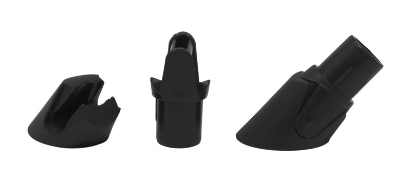 3/4" Black Plastic Adjustable Baluster Connector for Tube Posts gallery