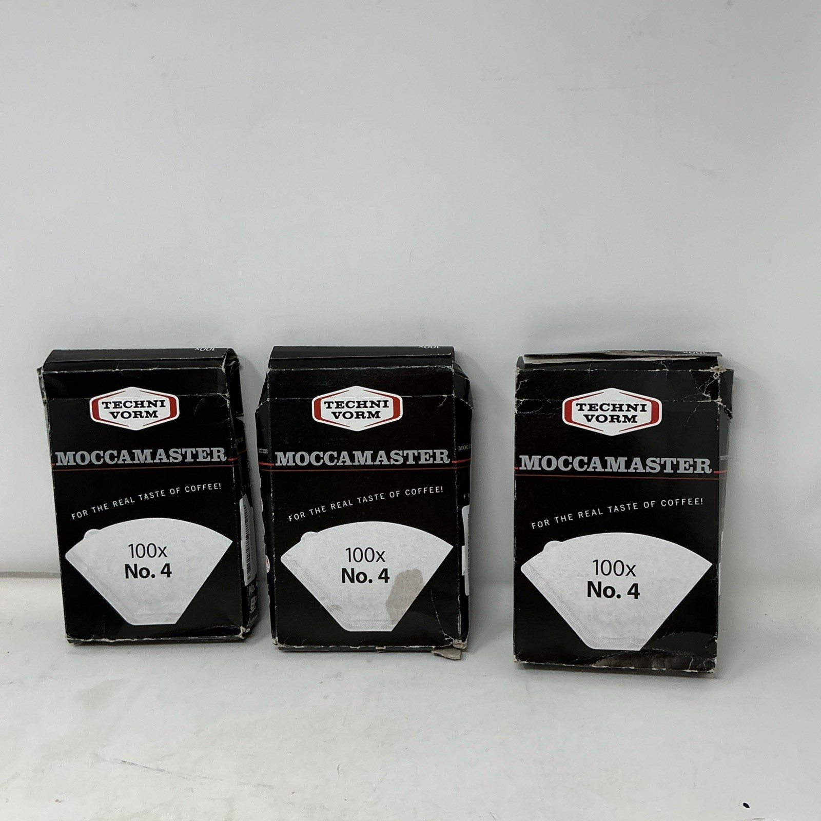 Moccamaster Technivorm 85022 Paper Filter No. 4 White Pack of 3 Open Box gallery
