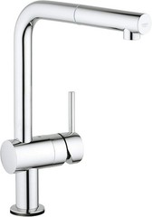 GROHE Minta Touch Pull-Out Kitchen Faucet Chrome Single Handle Touch Activated